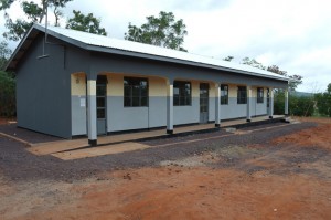 Neues Schulgebäude Tansania, 2012